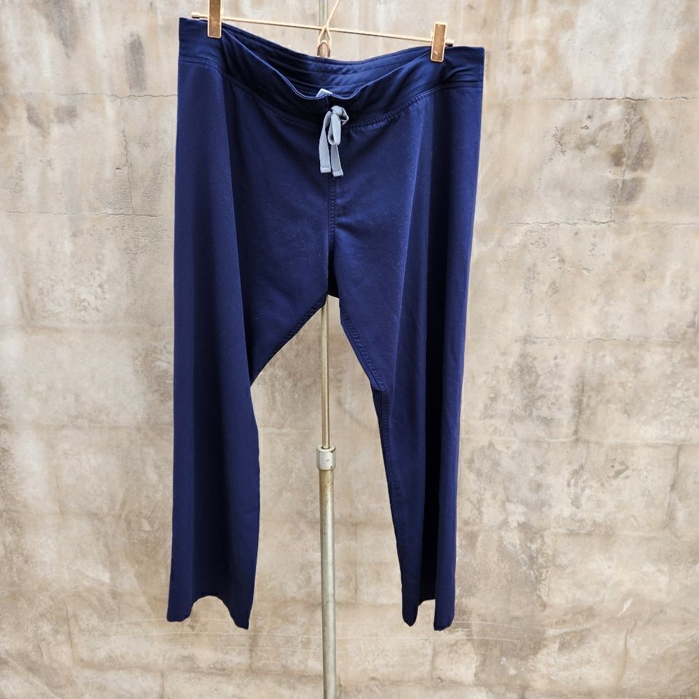 Figs blue jogger style scrubs
